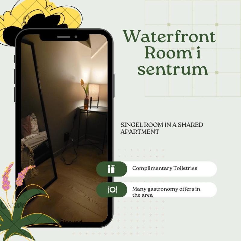 Single Elegant Room I Sentrum- Sea View Ålesund Extérieur photo
